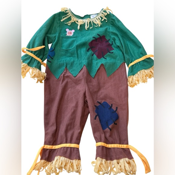 Target Baby Toddler Scarecrow Costume- Adorable Mouse in the Pocket- Size 1-2T - Picture 1 of 5